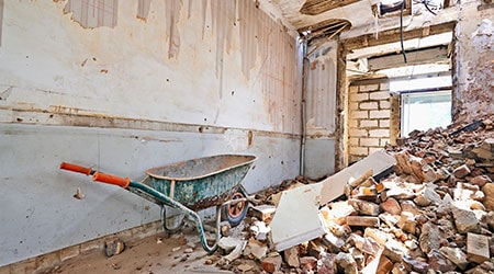Épületbontás, bontási munkák